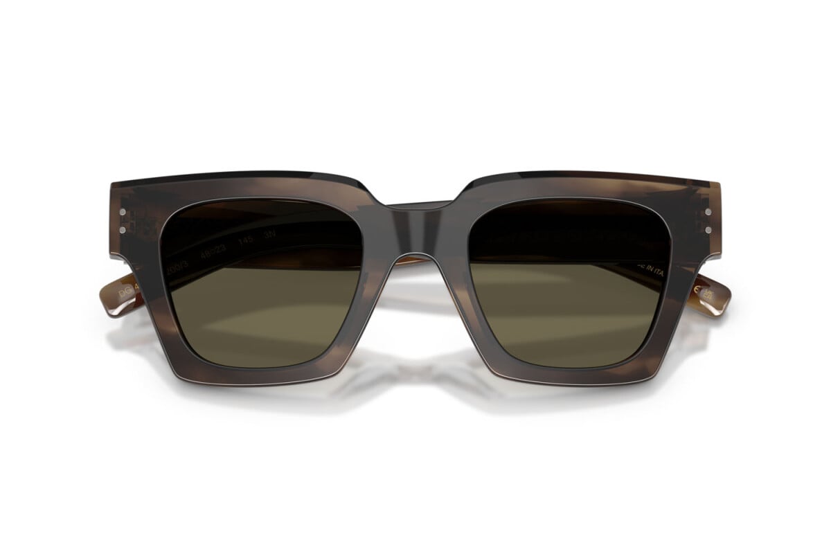 DOLCE & GABBANA - 3200/3 AVANA VERDE | OCCHIALE DA SOLE UOMO - DG 4413 CALIBRO 48