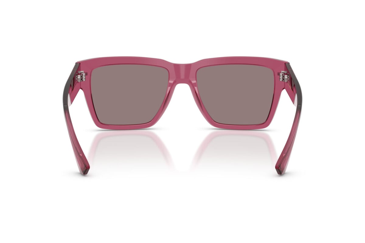 DOLCE & GABBANA - 32117N BORDEAUX TRASPARENTE | OCCHIALE DA SOLE UOMO - DG 4431 CALIBRO 55