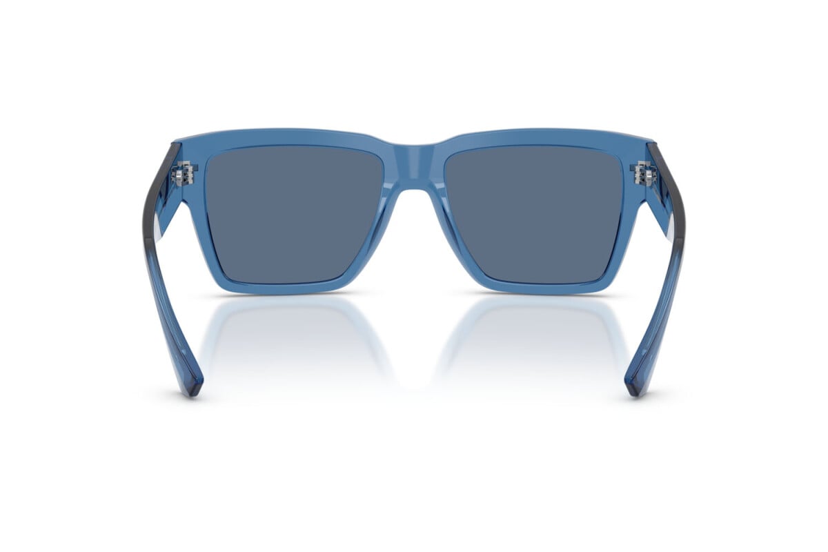 DOLCE & GABBANA - 339880 BLU TRASPARENTE | OCCHIALE DA SOLE UOMO - DG 4431 CALIBRO 55