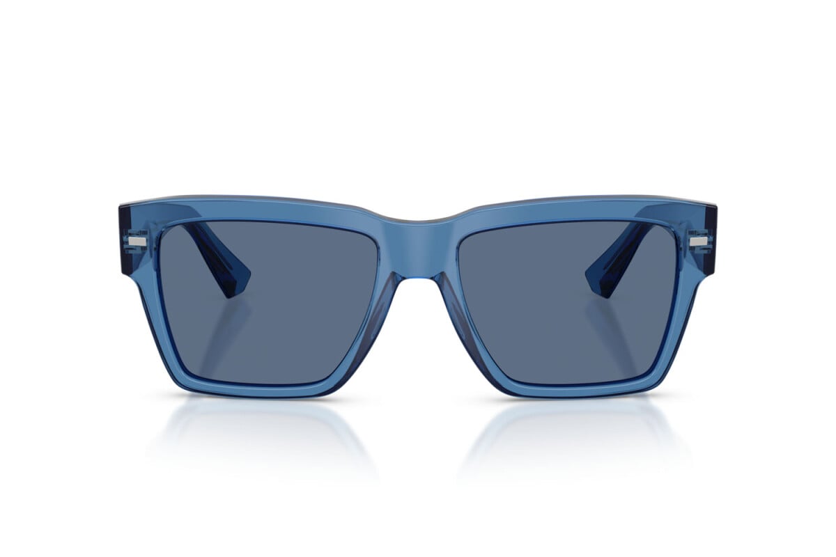 DOLCE & GABBANA - 339880 BLU TRASPARENTE | OCCHIALE DA SOLE UOMO - DG 4431 CALIBRO 55