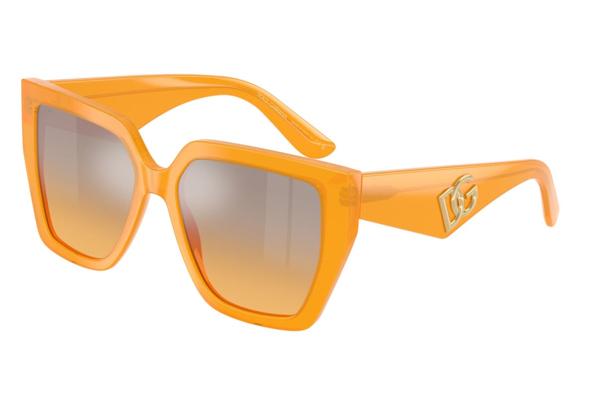 DOLCE & GABBANA - 30467H ARANCIONE OPALE | OCCHIALE DA SOLE DONNA - DG 4438 CALIBRO 55