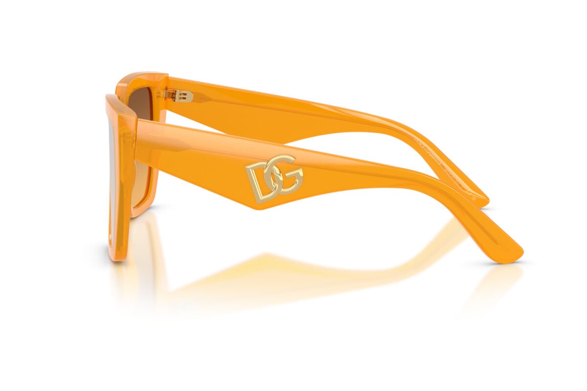 DOLCE & GABBANA - 30467H ARANCIONE OPALE | OCCHIALE DA SOLE DONNA - DG 4438 CALIBRO 55