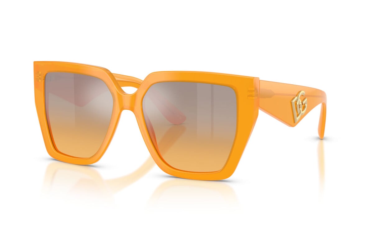 DOLCE & GABBANA - 30467H ARANCIONE OPALE | OCCHIALE DA SOLE DONNA - DG 4438 CALIBRO 55