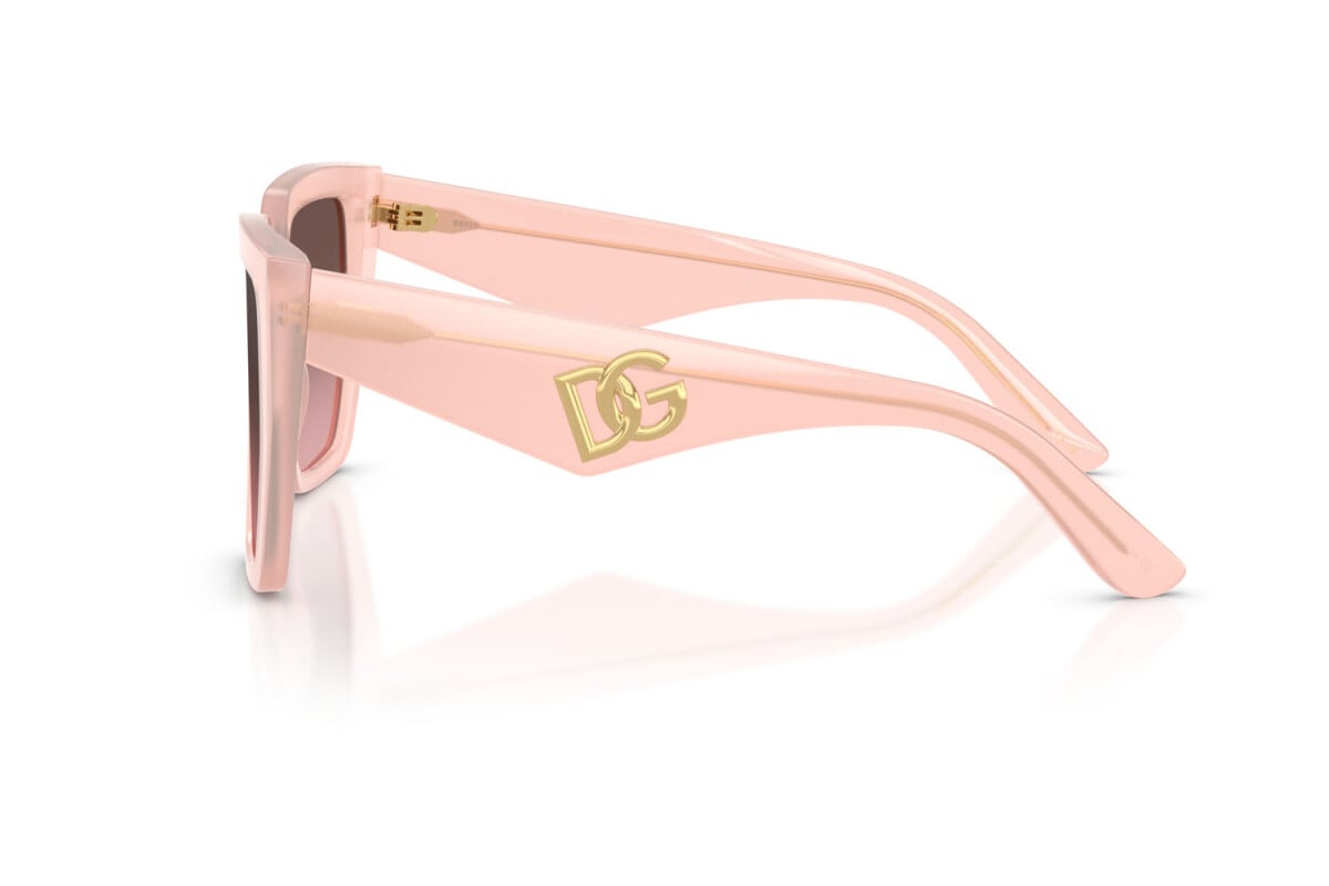DOLCE & GABBANA - 33847E ROSA OPALE | OCCHIALE DA SOLE DONNA - DG 4438 CALIBRO 55