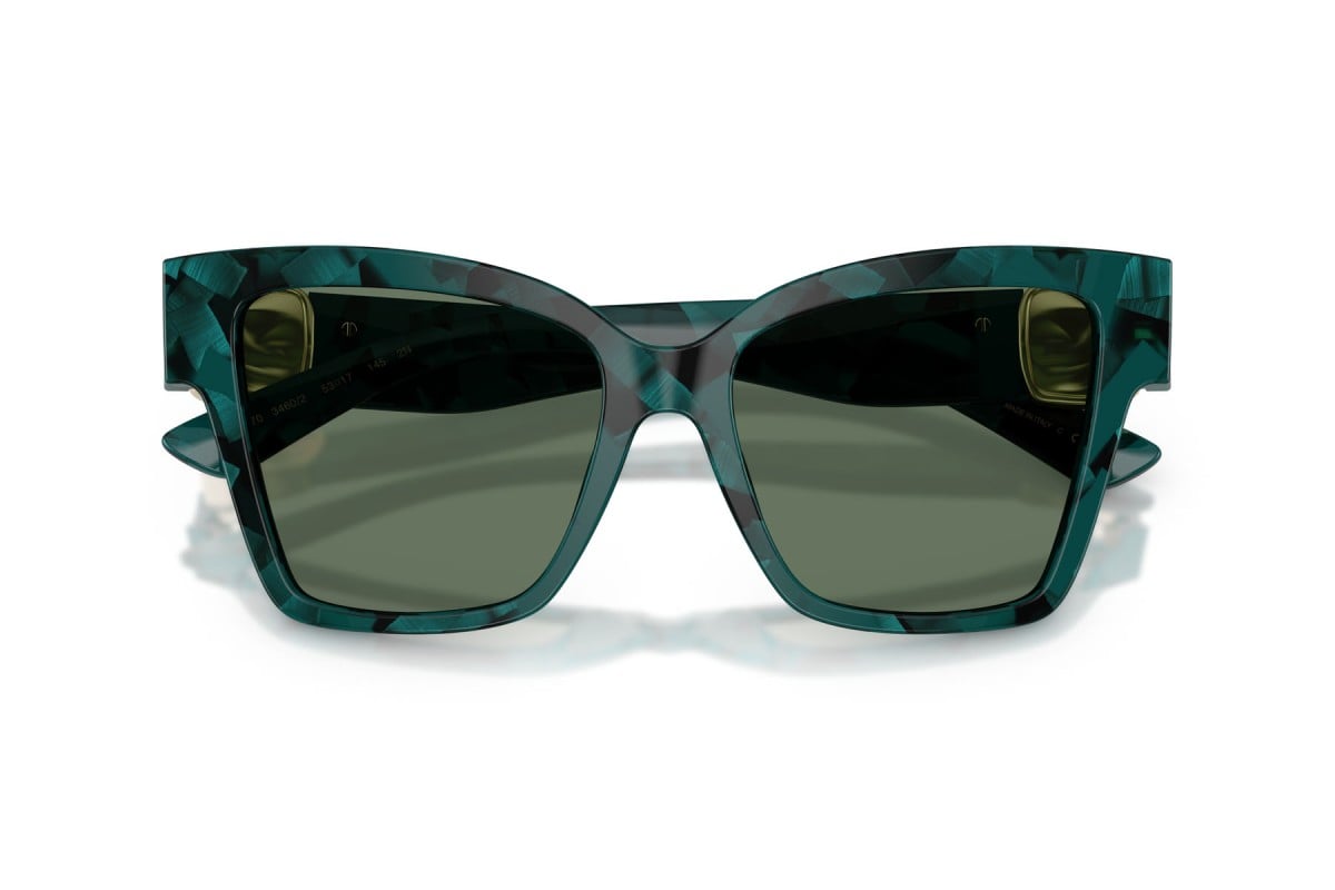 OCCHIALE DA SOLE DONNA | DOLCE & GABBANA DG 4470 - 3460/2 PETROLIO PERLA AVANA - CALIBRO 54