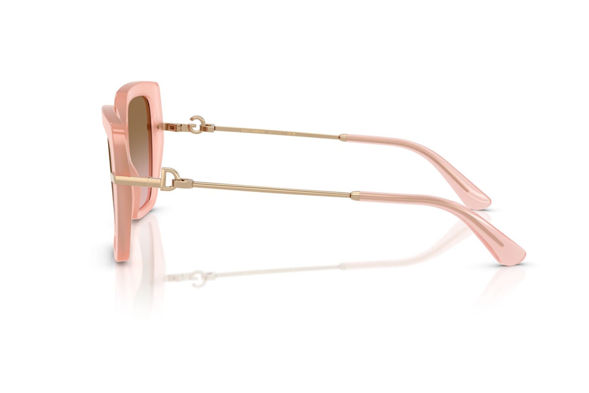 DOLCE & GABBANA - 343611 ROSA LATTIGINOSO | OCCHIALE DA SOLE DONNA - DG 4474 CALIBRO 53