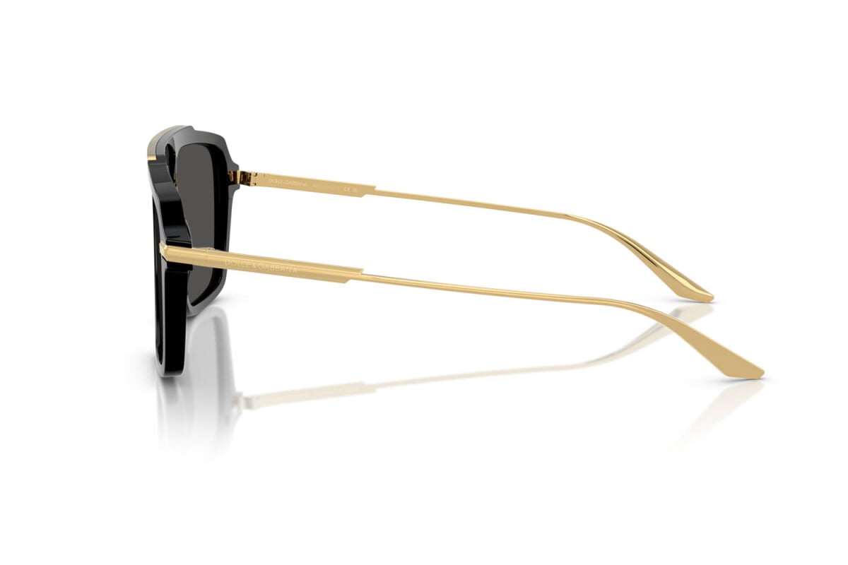 DOLCE & GABBANA - 501/87 NERO | OCCHIALE DA SOLE UOMO - DG 4477 CALIBRO 56