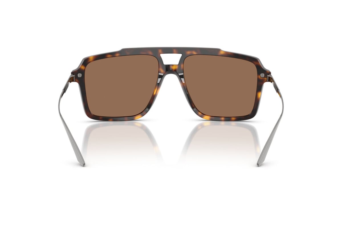 DOLCE & GABBANA - 502/73 L'AVANA | OCCHIALE DA SOLE UOMO - DG 4477 CALIBRO 56