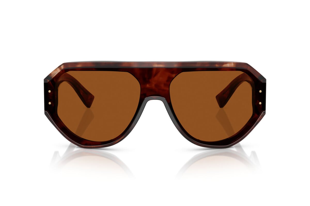 DOLCE & GABBANA - 322273 AVANA ROSSO SCURO | OCCHIALE DA SOLE UOMO - DG 4481 CALIBRO 47