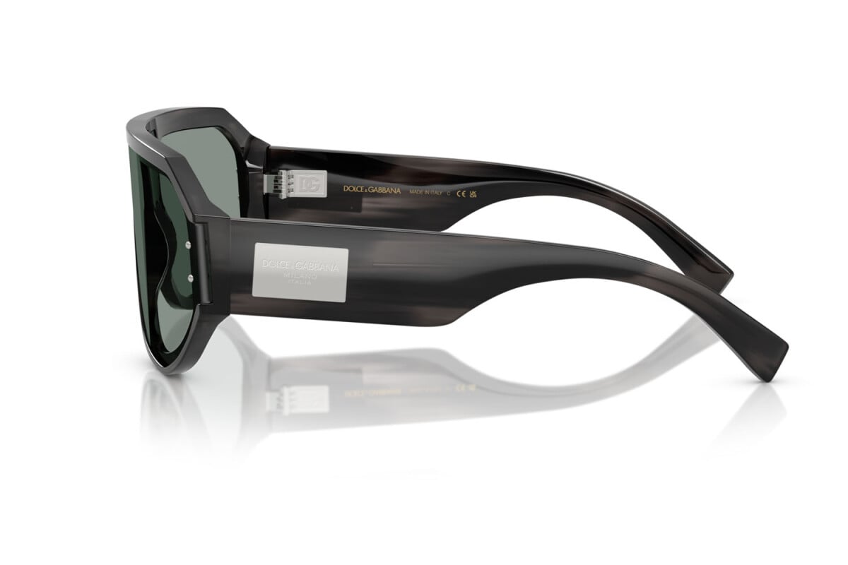 DOLCE & GABBANA - 3440/1 GRIGIO STRIATO | OCCHIALE DA SOLE UOMO - DG 4481 CALIBRO 47