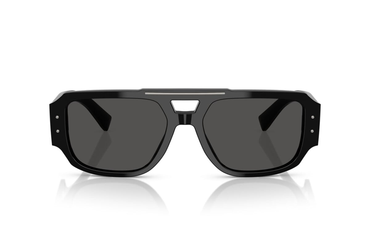 DOLCE & GABBANA - 501/87 NERO | OCCHIALE DA SOLE UOMO - DG 4482 CALIBRO 57