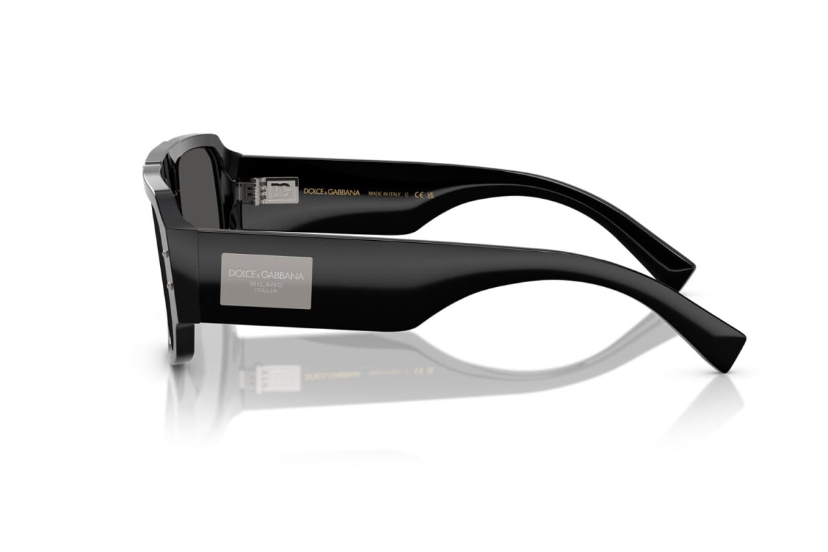DOLCE & GABBANA - 501/87 NERO | OCCHIALE DA SOLE UOMO - DG 4482 CALIBRO 57