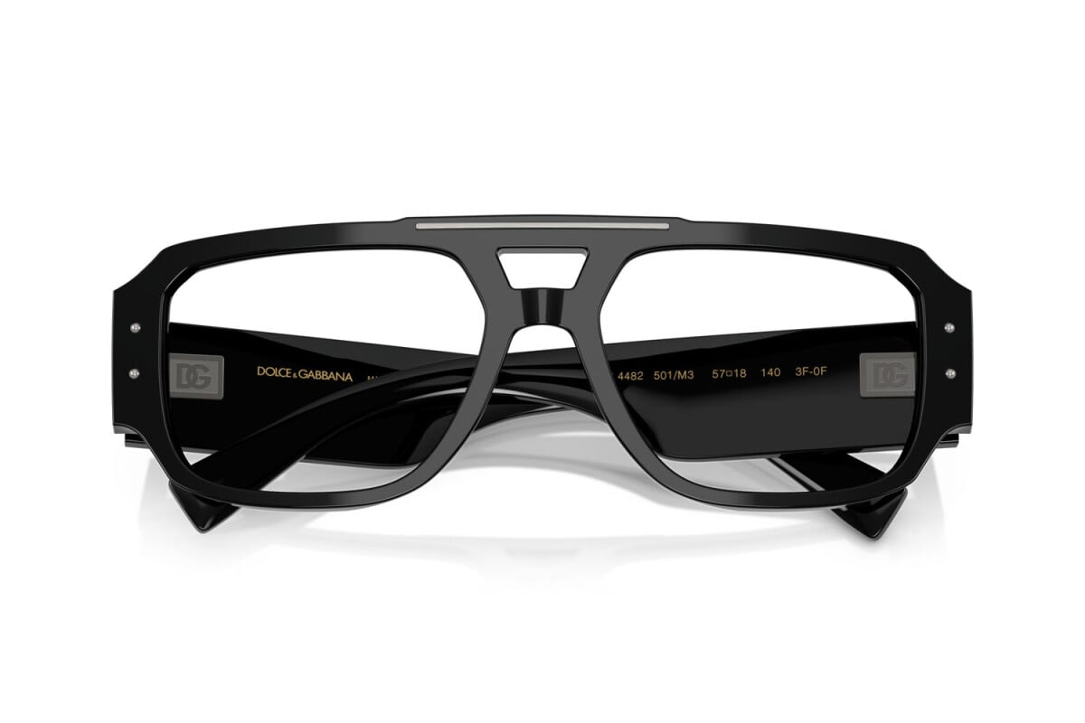 DOLCE & GABBANA - 501/M3 NERO | OCCHIALE DA SOLE UOMO - DG 4482 CALIBRO 57