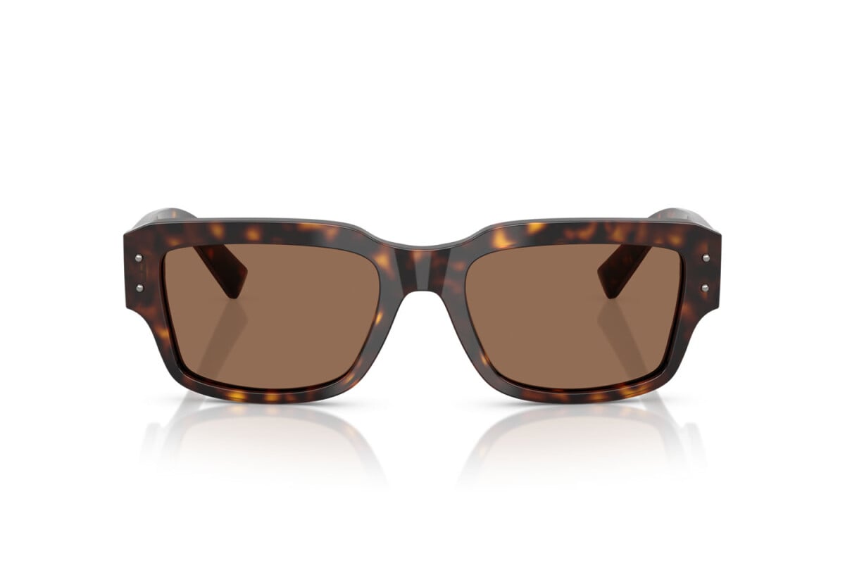 DOLCE & GABBANA - 502/73 L'AVANA | OCCHIALE DA SOLE UOMO - DG 4483 CALIBRO 54