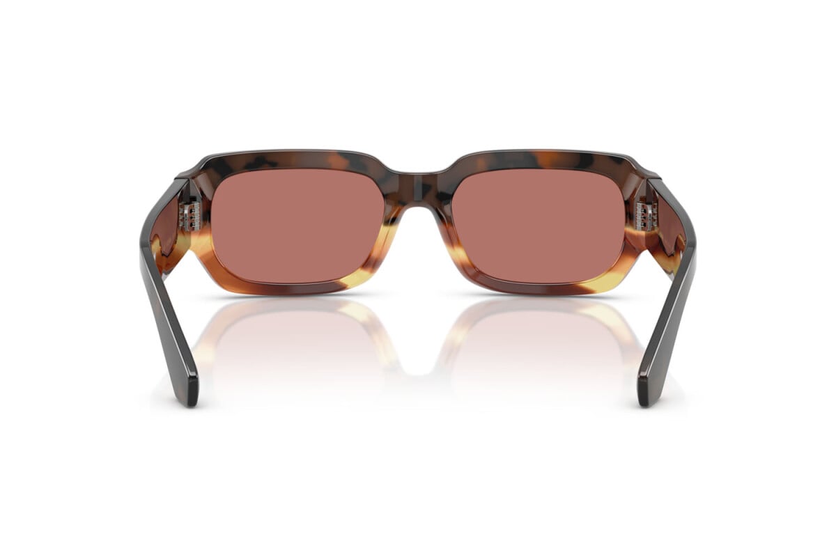 DOLCE & GABBANA - 3438M6 AVANA MARRONE CALDO | OCCHIALE DA SOLE UOMO - DG 4485 CALIBRO 54