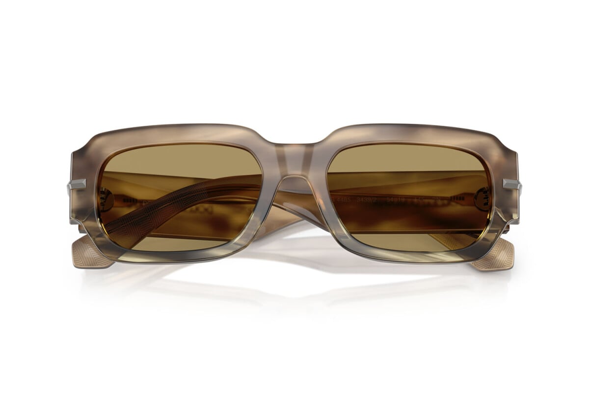DOLCE & GABBANA - 3439/2 VERDE AVANA | OCCHIALE DA SOLE UOMO - DG 4485 CALIBRO 54