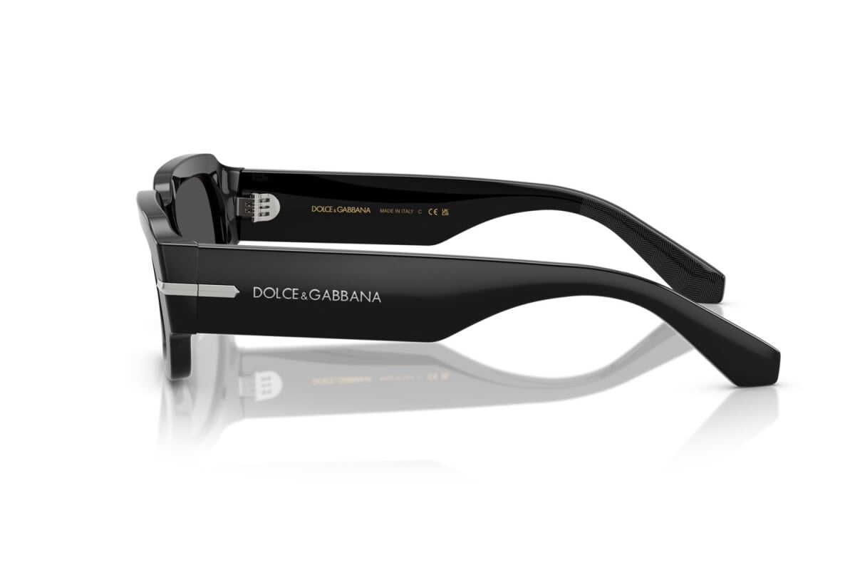 DOLCE & GABBANA - 501/87 NERO | OCCHIALE DA SOLE UOMO - DG 4485 CALIBRO 54