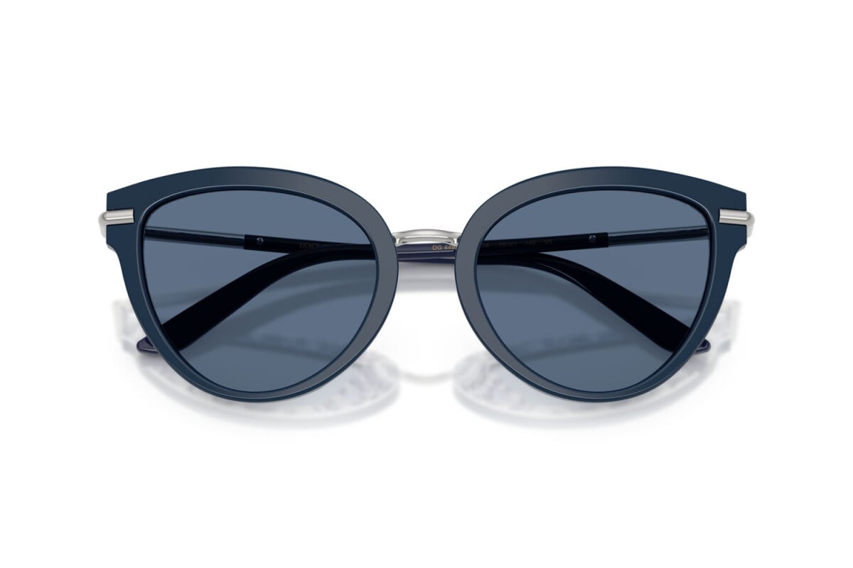 DOLCE & GABBANA - 341419 BLU SU MAIOLICA BLU | OCCHIALE DA SOLE DONNA - DG 4492 CALIBRO 55