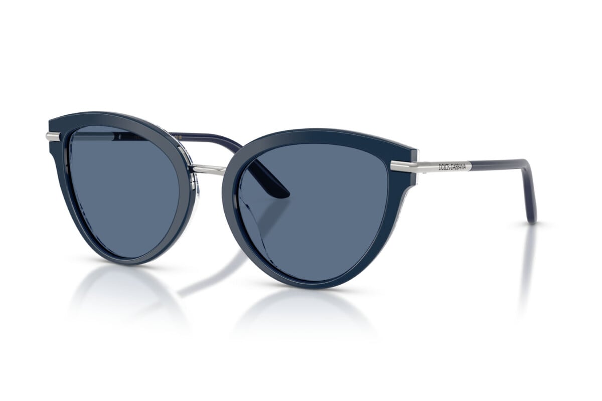 DOLCE & GABBANA - 341419 BLU SU MAIOLICA BLU | OCCHIALE DA SOLE DONNA - DG 4492 CALIBRO 55
