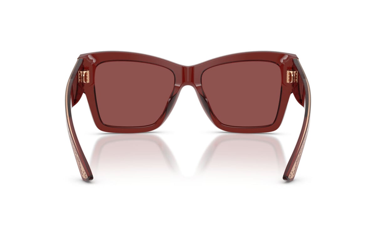 DOLCE & GABBANA - 304575 BORDEAUX TRASPARENTE | OCCHIALE DA SOLE DONNA - DG 4493 CALIBRO 55