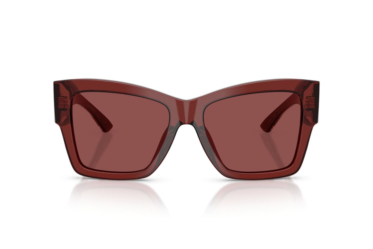 DOLCE & GABBANA - 304575 BORDEAUX TRASPARENTE | OCCHIALE DA SOLE DONNA - DG 4493 CALIBRO 55
