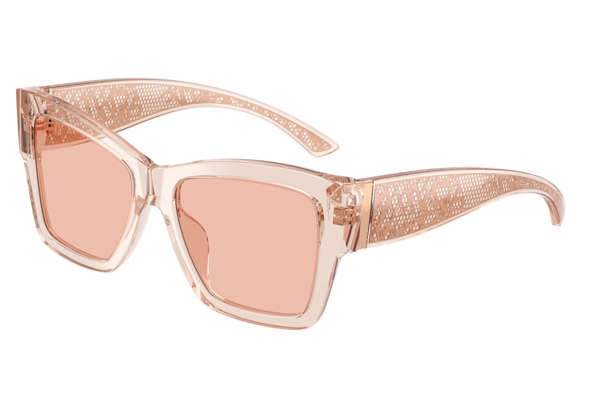DOLCE & GABBANA - 314884 ROSA TRASPARENTE | OCCHIALE DA SOLE DONNA - DG 4493 CALIBRO 55