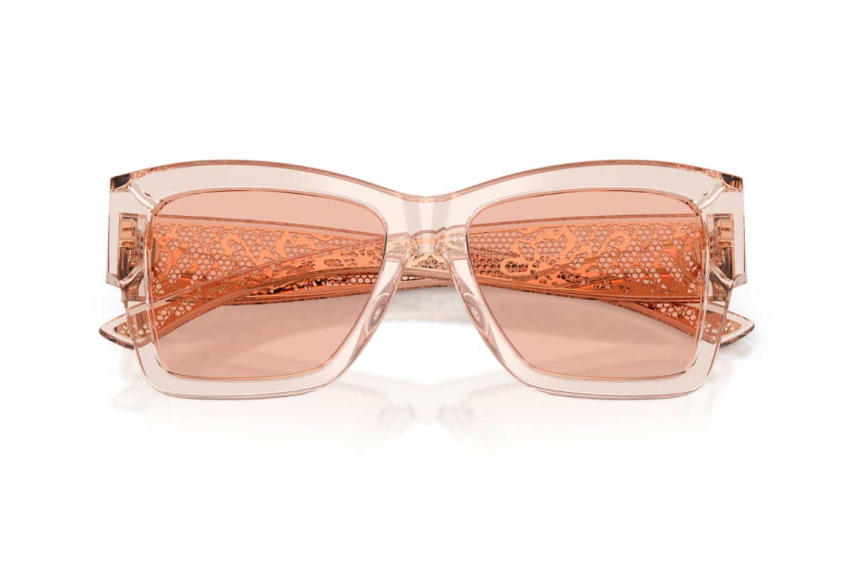 DOLCE & GABBANA - 314884 ROSA TRASPARENTE | OCCHIALE DA SOLE DONNA - DG 4493 CALIBRO 55
