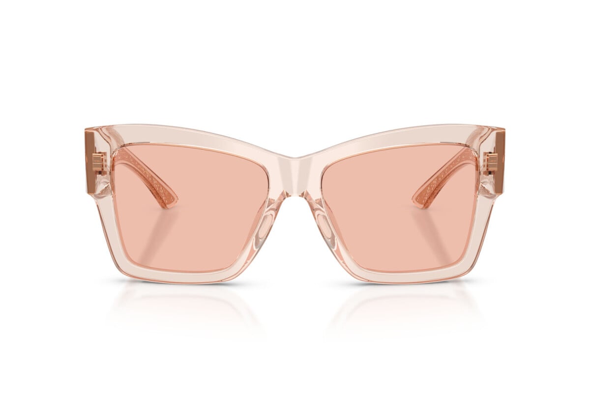DOLCE & GABBANA - 314884 ROSA TRASPARENTE | OCCHIALE DA SOLE DONNA - DG 4493 CALIBRO 55