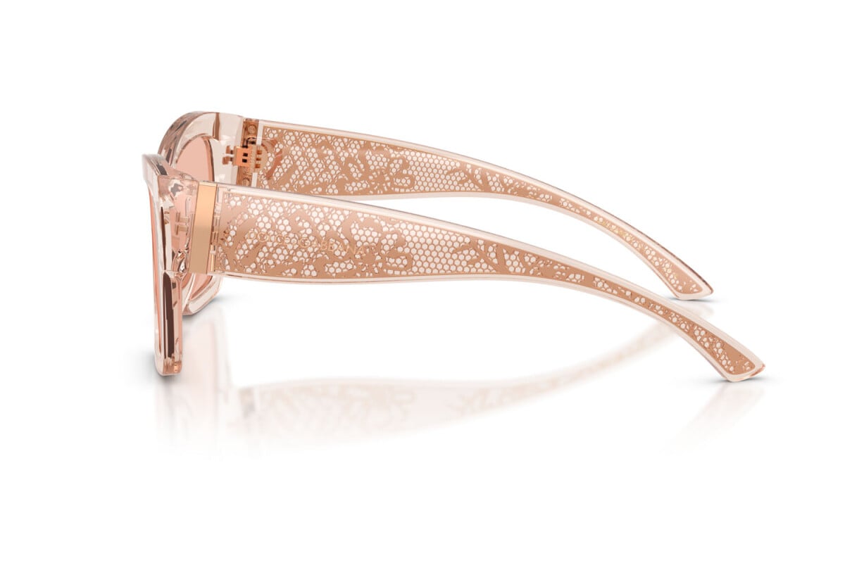 DOLCE & GABBANA - 314884 ROSA TRASPARENTE | OCCHIALE DA SOLE DONNA - DG 4493 CALIBRO 55
