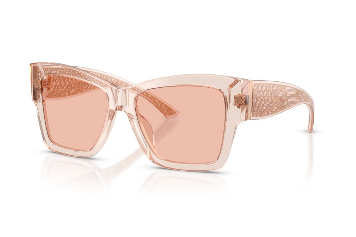 DOLCE & GABBANA - 314884 ROSA TRASPARENTE | OCCHIALE DA SOLE DONNA - DG 4493 CALIBRO 55