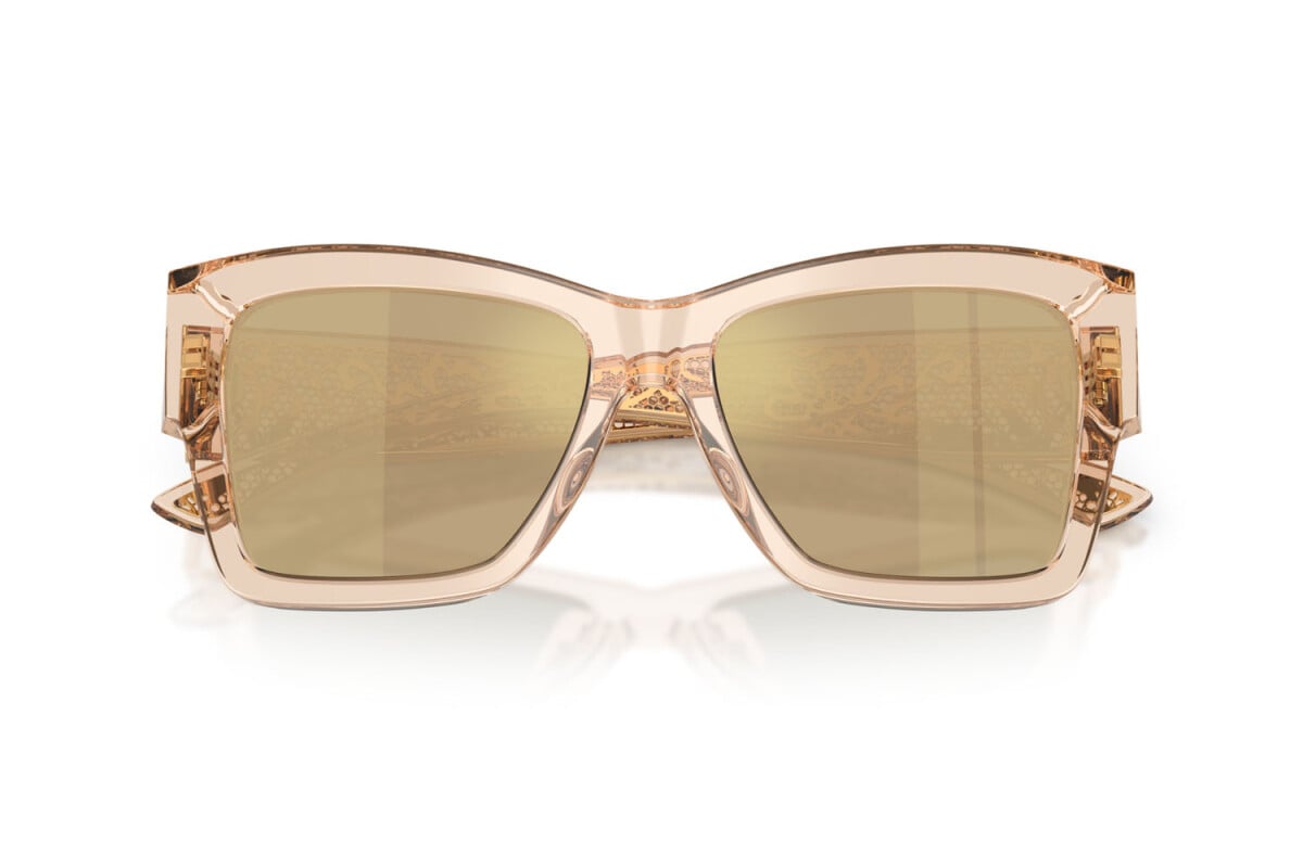 DOLCE & GABBANA - 343203 CAMMELLO TRASPARENTE | OCCHIALE DA SOLE DONNA - DG 4493 CALIBRO 55