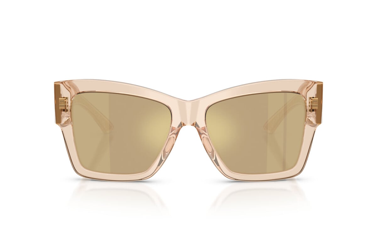 DOLCE & GABBANA - 343203 CAMMELLO TRASPARENTE | OCCHIALE DA SOLE DONNA - DG 4493 CALIBRO 55