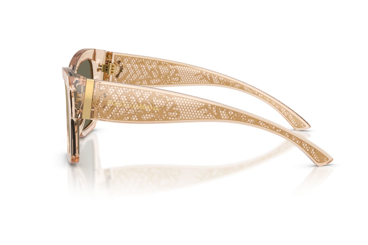 DOLCE & GABBANA - 343203 CAMMELLO TRASPARENTE | OCCHIALE DA SOLE DONNA - DG 4493 CALIBRO 55