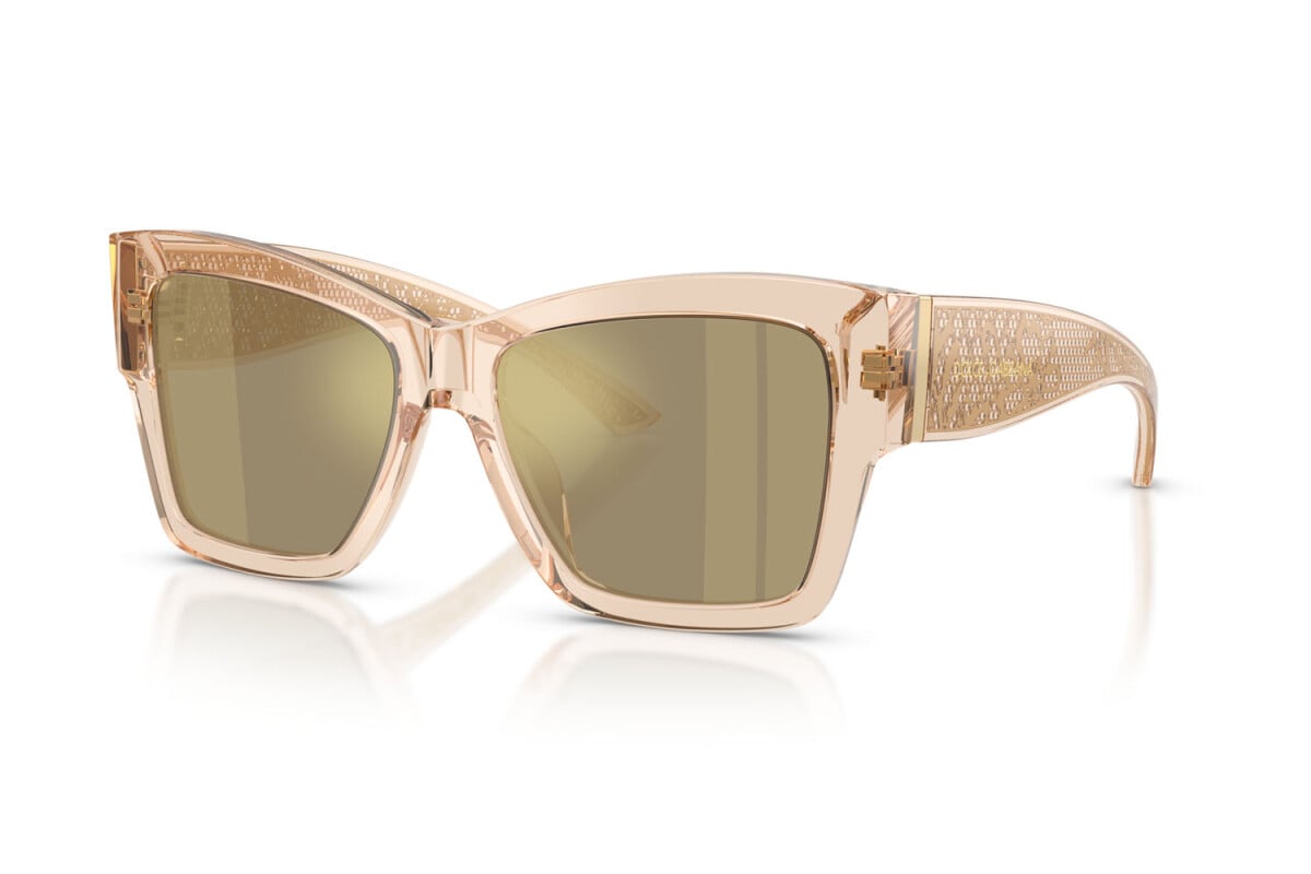DOLCE & GABBANA - 343203 CAMMELLO TRASPARENTE | OCCHIALE DA SOLE DONNA - DG 4493 CALIBRO 55
