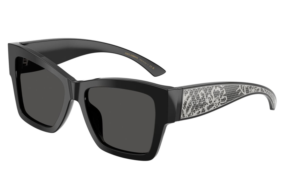 DOLCE & GABBANA - 501/87 NERO | OCCHIALE DA SOLE DONNA - DG 4493 CALIBRO 55