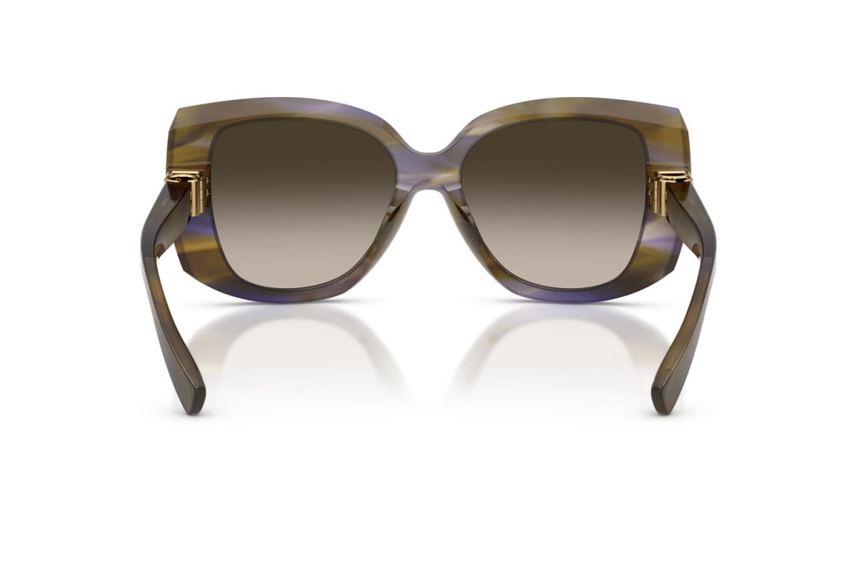 DOLCE & GABBANA - 344713 OLIVA STRIATA | OCCHIALE DA SOLE DONNA - DG 4495 CALIBRO 56