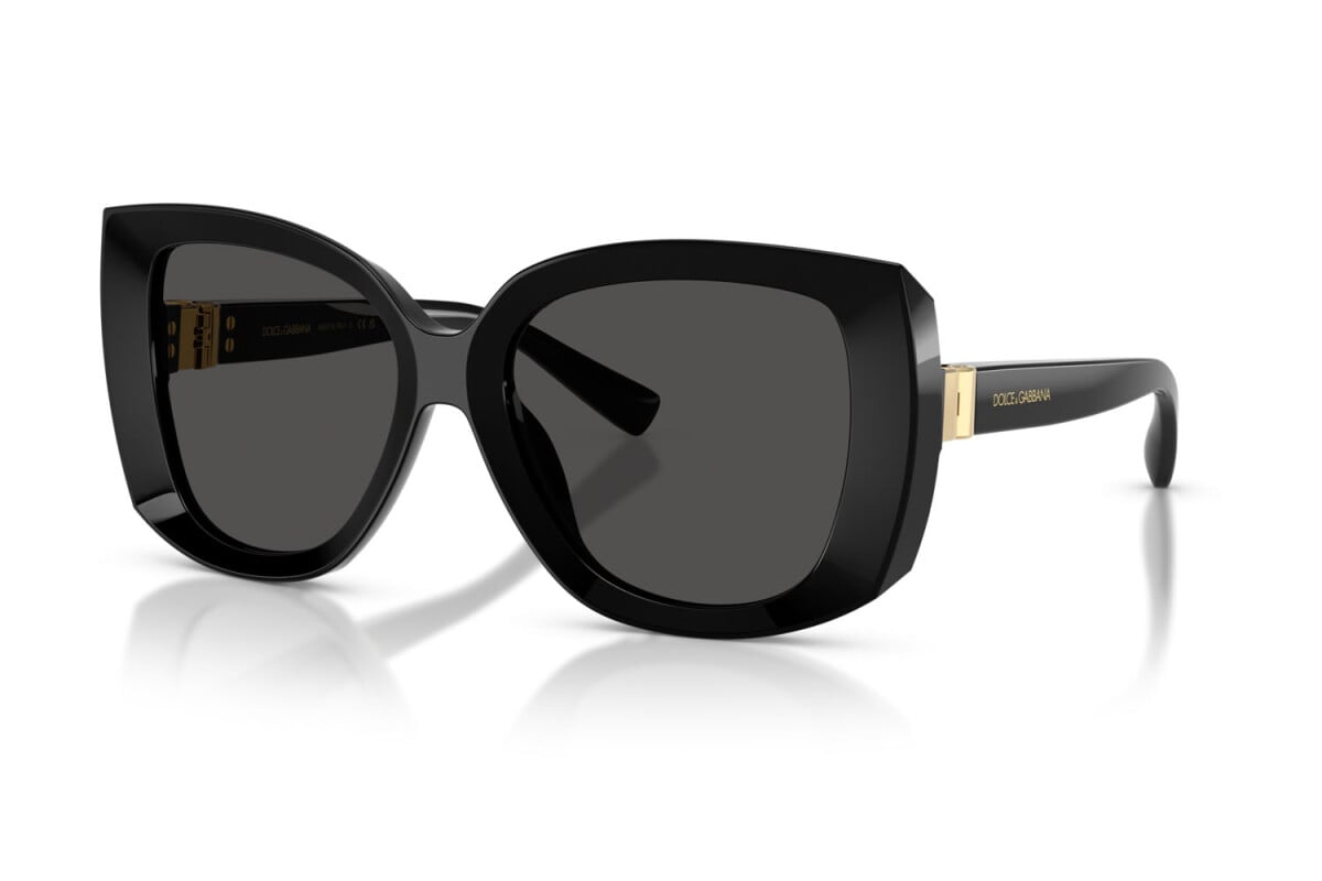 DOLCE & GABBANA - 501/87 NERO | OCCHIALE DA SOLE DONNA - DG 4495 CALIBRO 56