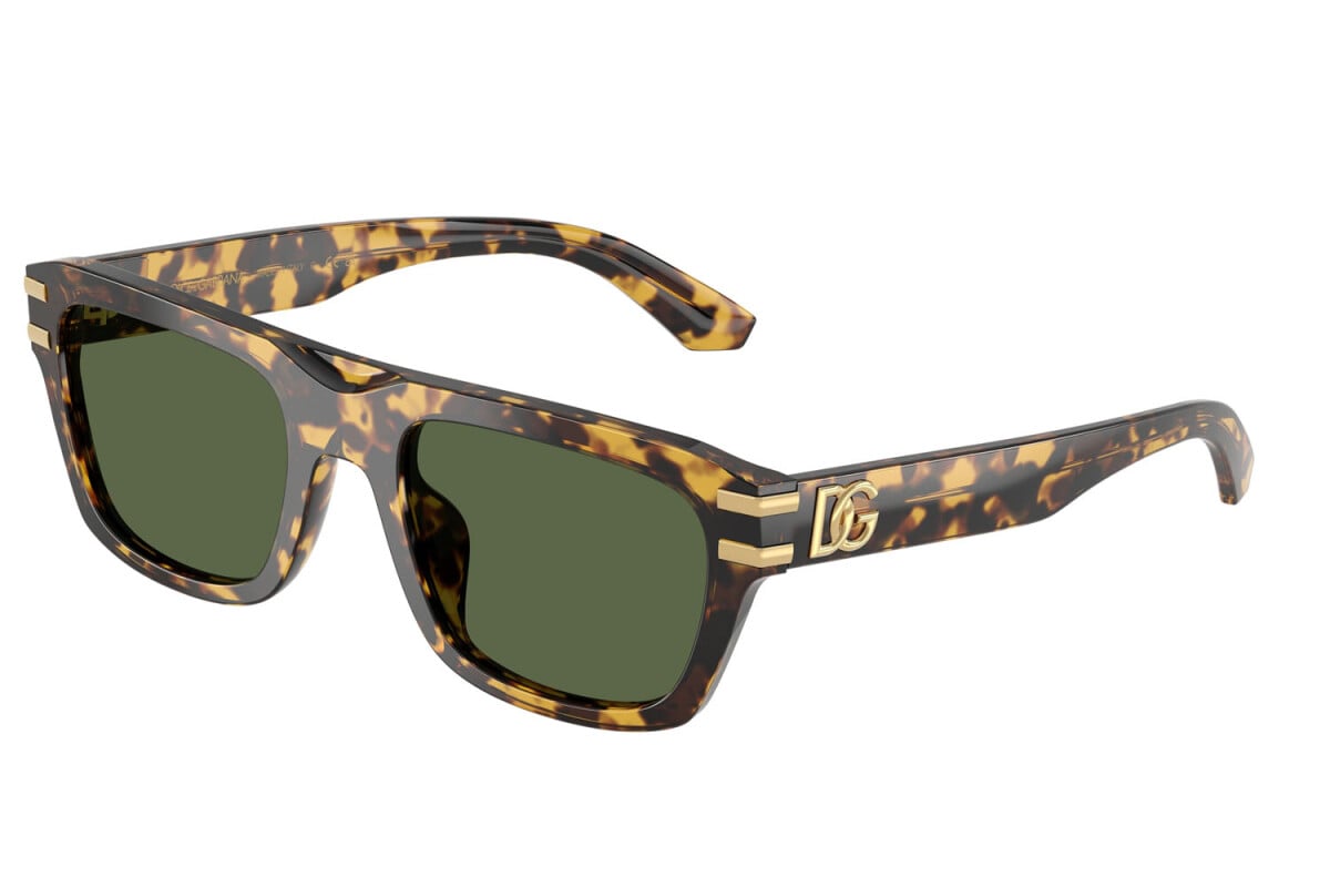 DOLCE & GABBANA - 333071 AVANA GIALLA | OCCHIALE DA SOLE UOMO - DG 4496 CALIBRO 54