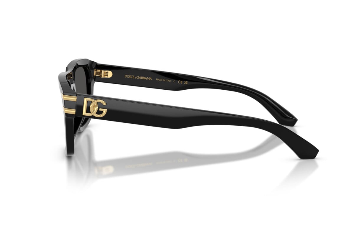 DOLCE & GABBANA - 501/87 NERO | OCCHIALE DA SOLE UOMO - DG 4496 CALIBRO 54