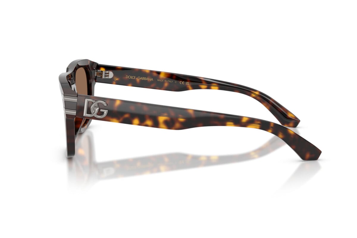 DOLCE & GABBANA - 502/73 L'AVANA | OCCHIALE DA SOLE UOMO - DG 4496 CALIBRO 54