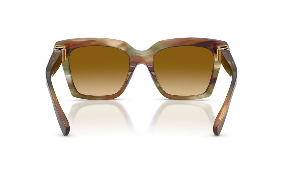 DOLCE & GABBANA - 34462L OCRA STRIATO | OCCHIALE DA SOLE DONNA - DG 4498 CALIBRO 55