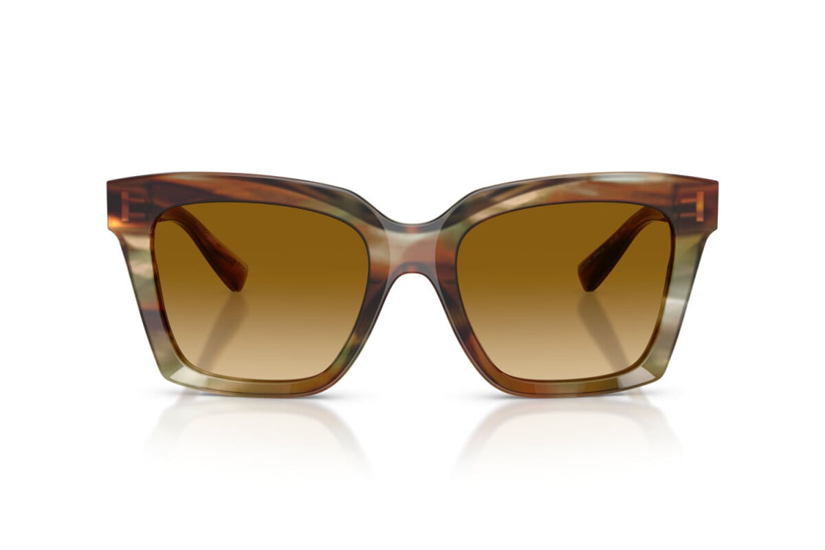 DOLCE & GABBANA - 34462L OCRA STRIATO | OCCHIALE DA SOLE DONNA - DG 4498 CALIBRO 55