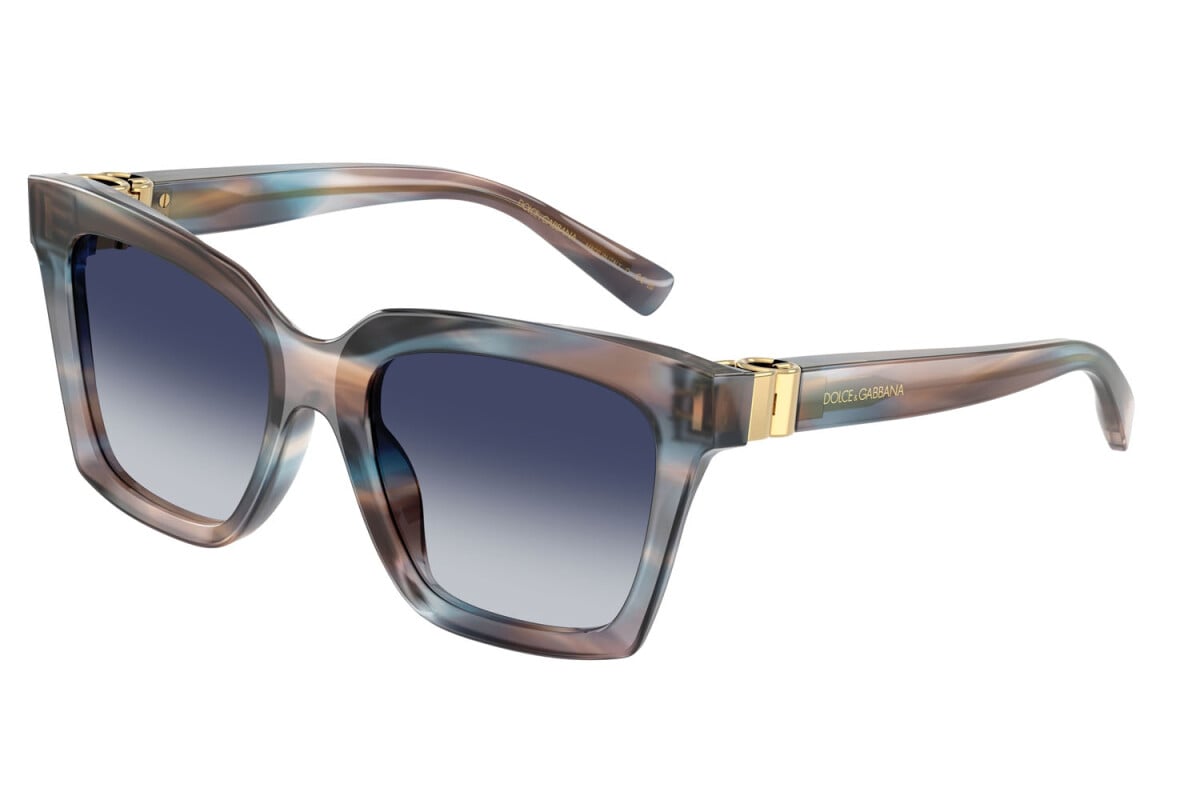 DOLCE & GABBANA - 344814 STRISCE BLU | OCCHIALE DA SOLE DONNA - DG 4498 CALIBRO 55