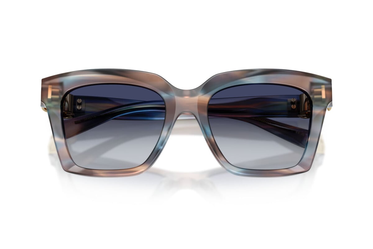 DOLCE & GABBANA - 344814 STRISCE BLU | OCCHIALE DA SOLE DONNA - DG 4498 CALIBRO 55