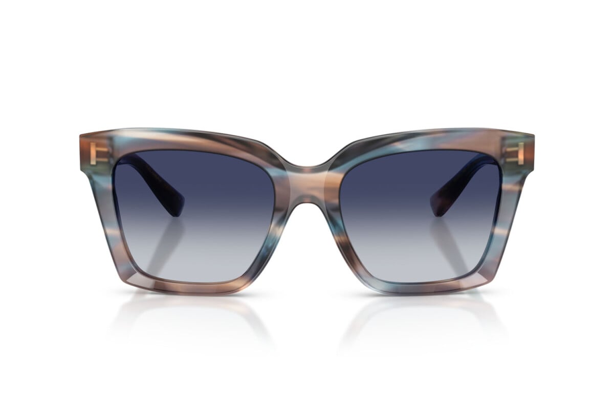 DOLCE & GABBANA - 344814 STRISCE BLU | OCCHIALE DA SOLE DONNA - DG 4498 CALIBRO 55