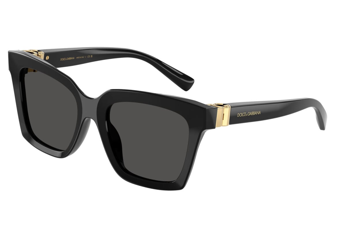 DOLCE & GABBANA - 501/87 NERO | OCCHIALE DA SOLE DONNA - DG 4498 CALIBRO 55