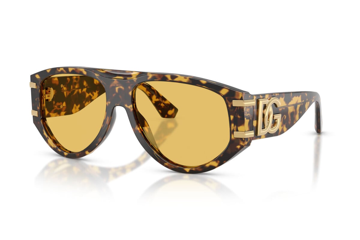 DOLCE & GABBANA - 333085 AVANA GIALLA | OCCHIALE DA SOLE DONNA - DG 4499 CALIBRO 57