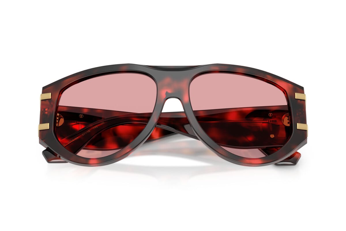 DOLCE & GABBANA - 335884 AVANA ROSSA | OCCHIALE DA SOLE DONNA - DG 4499 CALIBRO 57