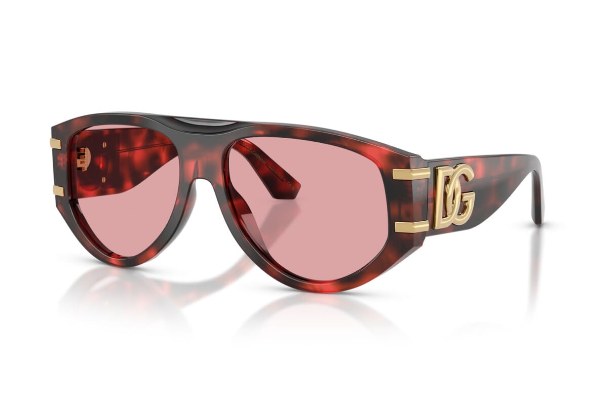 DOLCE & GABBANA - 335884 AVANA ROSSA | OCCHIALE DA SOLE DONNA - DG 4499 CALIBRO 57
