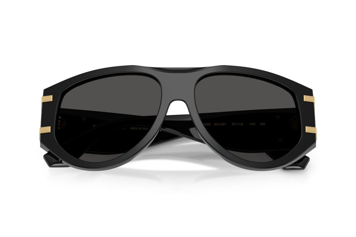 DOLCE & GABBANA - 501/87 NERO | OCCHIALE DA SOLE DONNA - DG 4499 CALIBRO 57